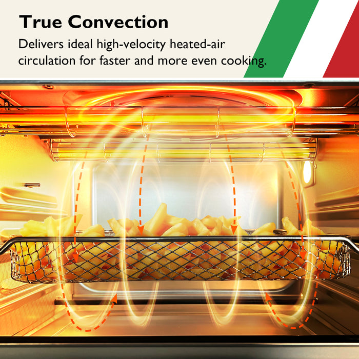 Val Cucina Italia Air Fryer Toaster Oven – 10-in-1 Combo