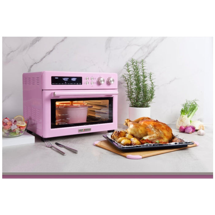 Transform Your Kitchen with the All-in-One Pink Oven