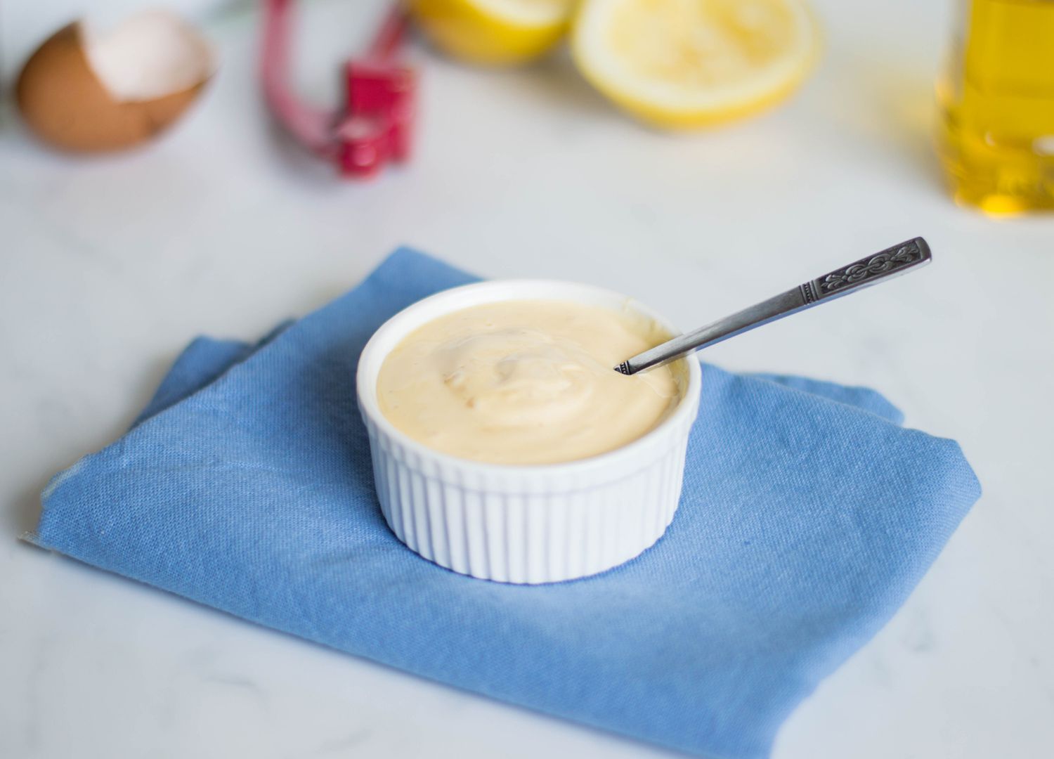 Home-Made Basic Mayonnaise / Aioli