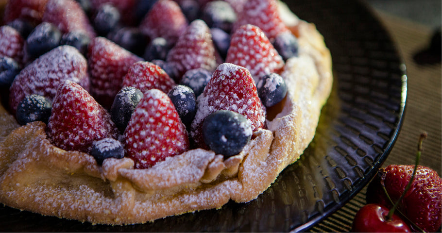 Strawberry Blueberry Galette