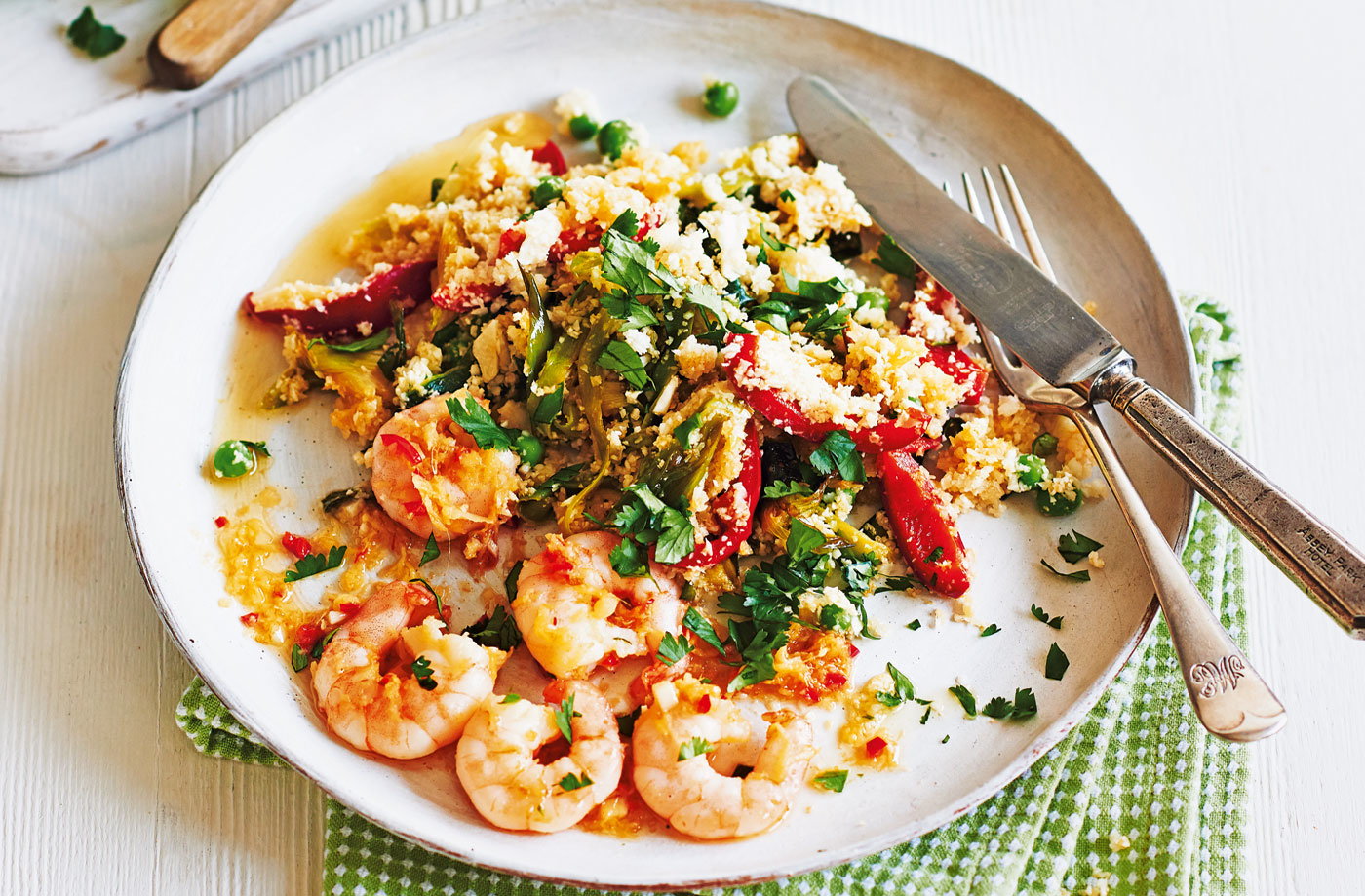 Garlic & Chili Prawns