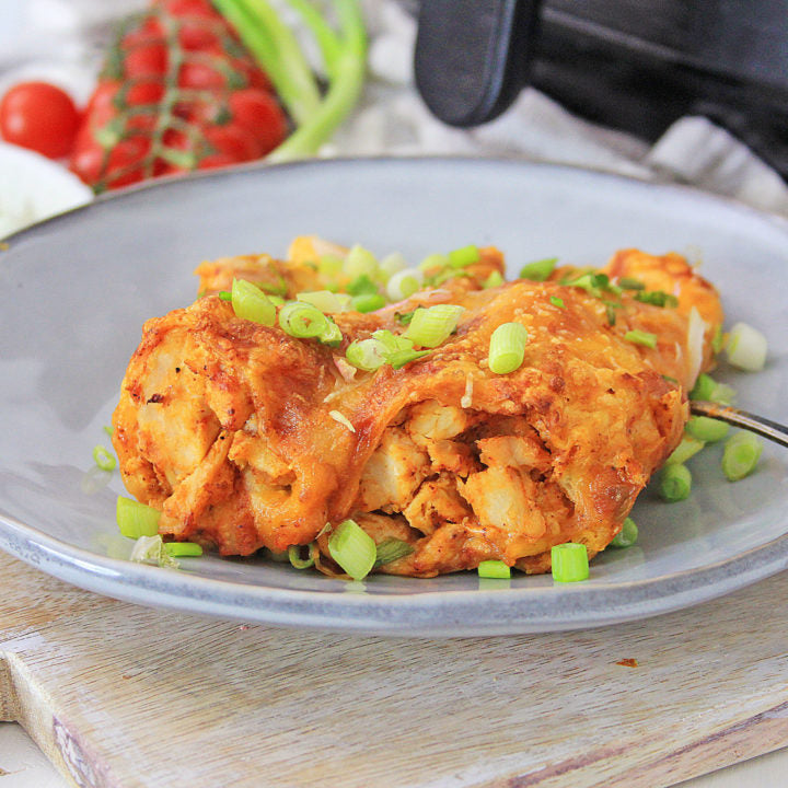 Air-Fried Chicken Enchilada