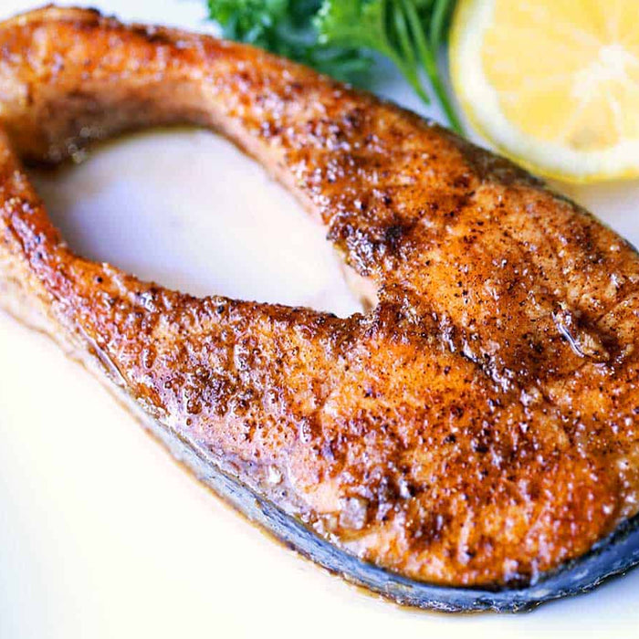 Air-Fried Steak of Fish