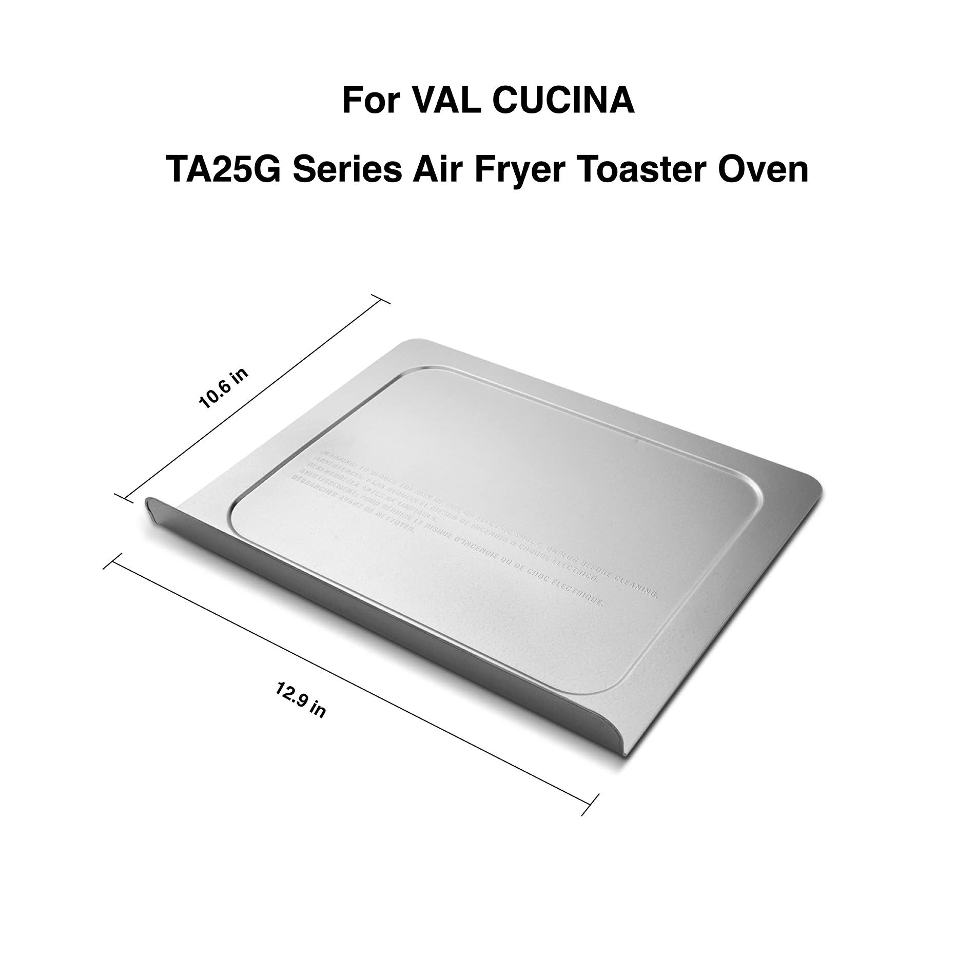 VAL CUCINA Crumb Tray, Compatible with TA-25G Air Fryer Oven – Val Cucina
