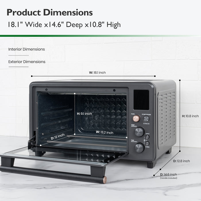 VAL CUCINA - Broil Rack, COMPATIBLE WITH TA-25C  VCO25RIB AIR FRYER OVEN (Copy)