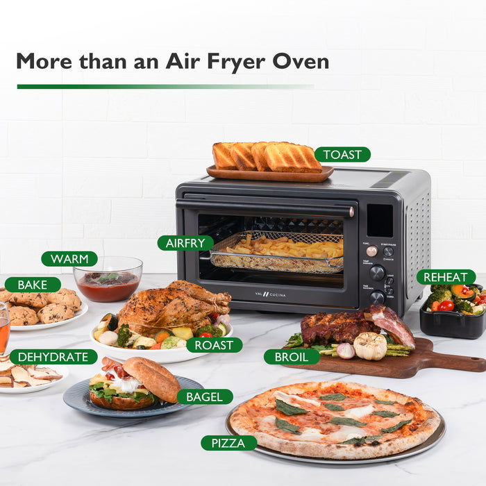 10-IN-1 SMART & CLEAN AIR FRYER TOASTER OVEN