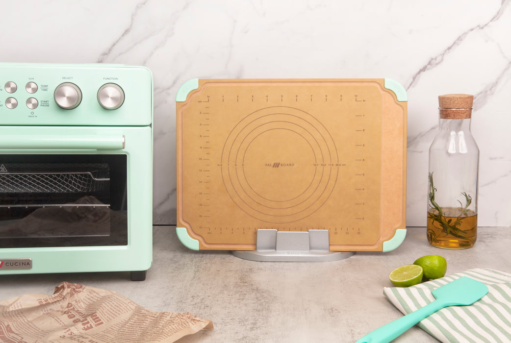 AIR FRYER TOASTER & OVEN & CUTTING PASTRY BOARD - HOT PINK