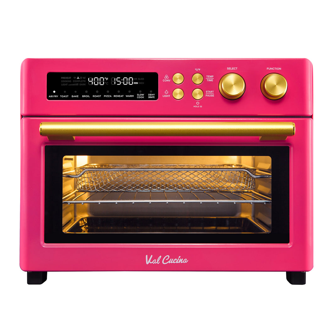 VAL CUCINA 10-in-1 Extra Large Air Fryer Toaster Oven - Cream Color – Val  Cucina