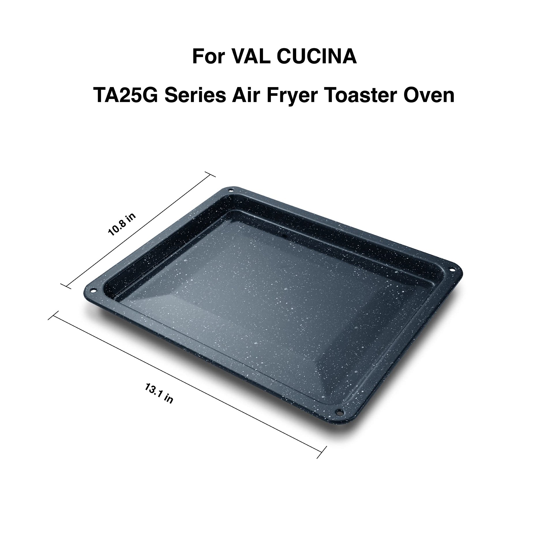VAL CUCINA Enamel Baking Pan, Compatible with TA-25G Air Fryer Oven – Val  Cucina
