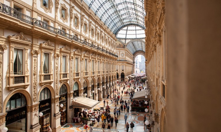 Galleria Vittorio Emanuele II in Milan