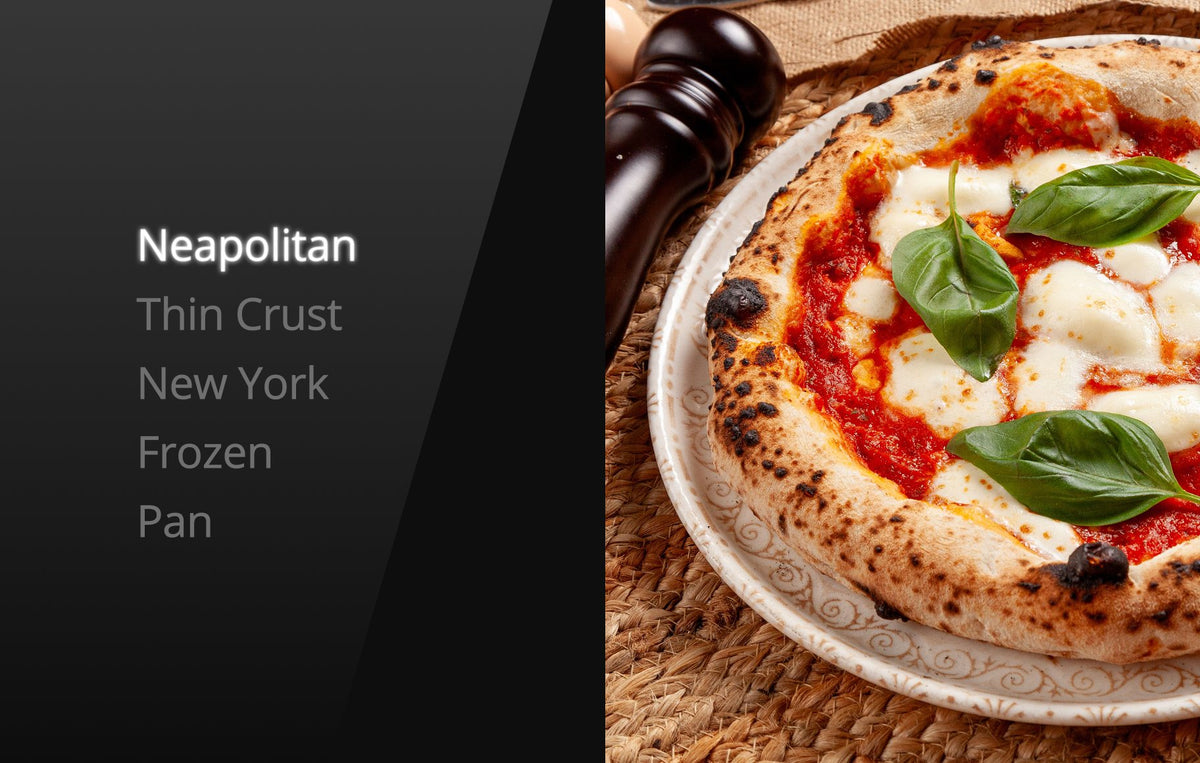 Neapolitan pizza mode on the Val Cucina Pizza Oven