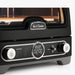 Val Cucina Pizza Oven control panel with digital temperature and timer display and mode dials