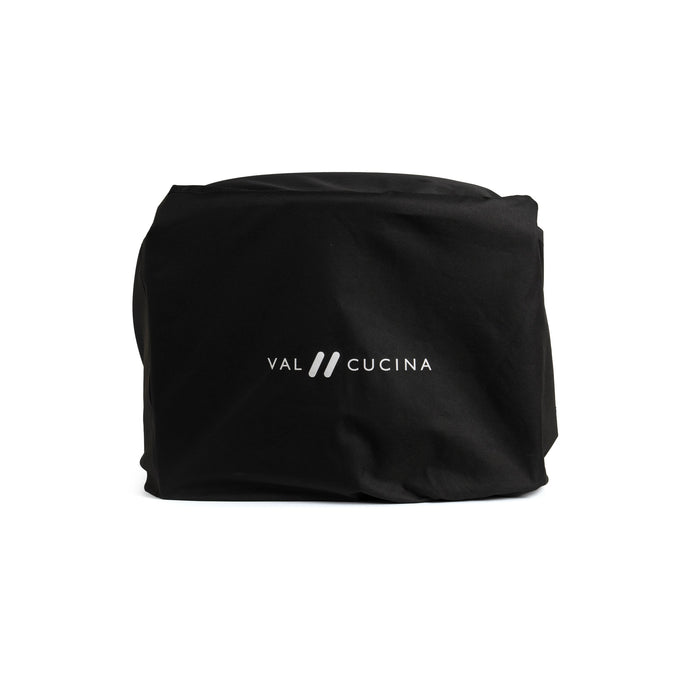 Val Cucina Pizza Oven with its black fitted dust cover