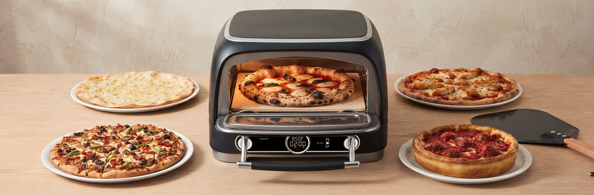 Five pizza styles around the Val Cucina Pizza Oven