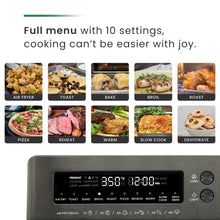 Load image into Gallery viewer, VAL CUCINA 10-in-1 Air Fryer  Toaster Oven - Brushed Stainless Steel
